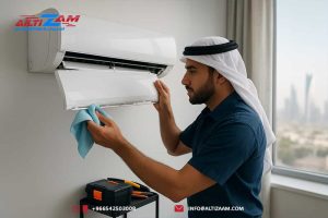 تنظيف-الوحدة-الداخلية-لمكيف-السبليت