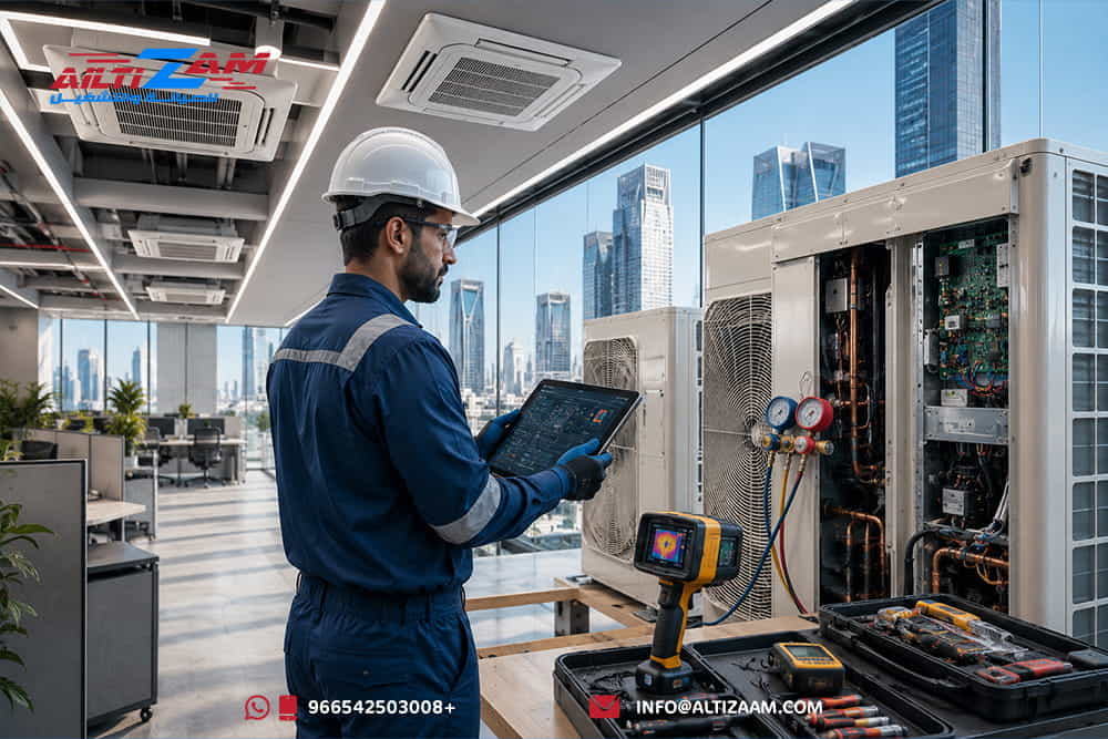 صيانة-VRF صيانة-VRF-بالرياض صيانة-أنظمة-VRF صيانة-VRV أنظمة-VRF شركة-صيانة-VRF فني-VRF فني-HVAC التكييف-المركزي أنظمة-التكييف-التجارية الوحدة-الخارجية-VRF الوحدة-الداخلية-VRF ضاغط-VRF فحص-غاز-التبريد الصيانة-الوقائية-VRF أنظمة-BMS تحسين-كفاءة-الطاقة شركة-التزام شركة-التزام-للصيانة-والتشغيل