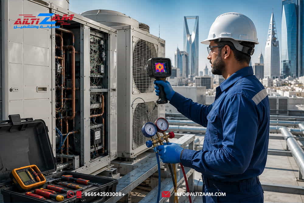 صيانة-VRF صيانة-VRF-بالرياض صيانة-أنظمة-VRF صيانة-VRV أنظمة-VRF شركة-صيانة-VRF فني-VRF فني-HVAC التكييف-المركزي أنظمة-التكييف-التجارية الوحدة-الخارجية-VRF الوحدة-الداخلية-VRF ضاغط-VRF فحص-غاز-التبريد الصيانة-الوقائية-VRF أنظمة-BMS تحسين-كفاءة-الطاقة شركة-التزام شركة-التزام-للصيانة-والتشغيل